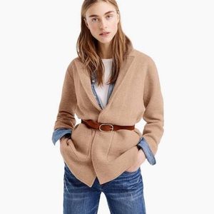 JCrew Sophie open-front sweater blazer